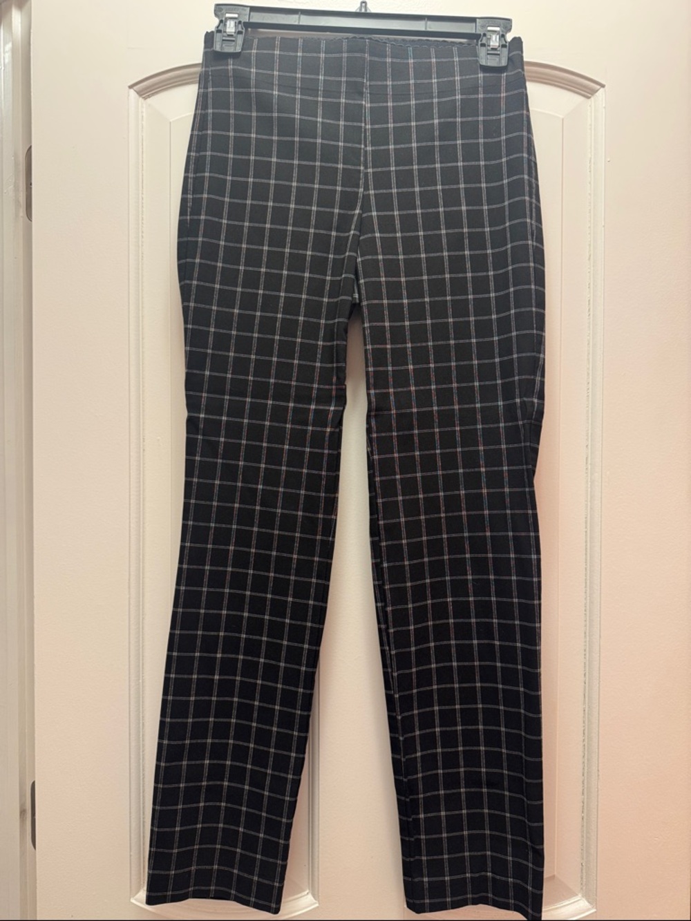 NEED GONE -Elle Black Plaid Skinny Pants